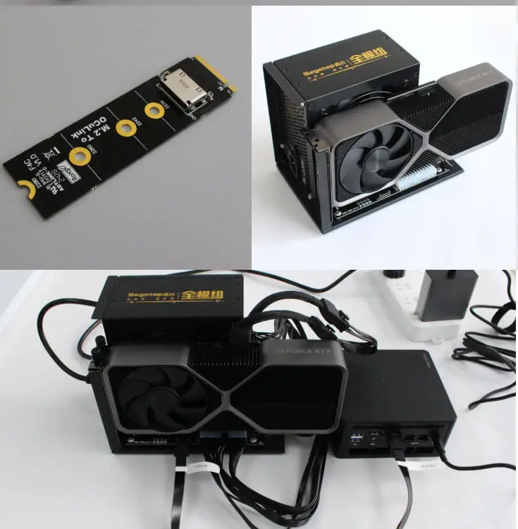 Für M.2 NVMe Zu SFF8612 Oculin – Oculink Egpu Mini Pc Bewertung und Preis