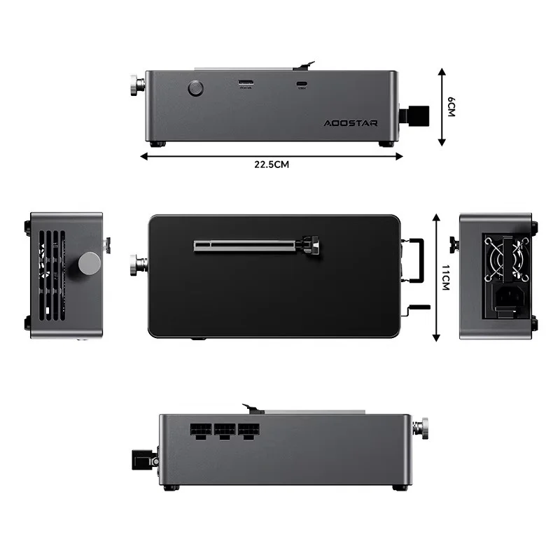 AOOSTAR AG01 AG02 EGPU-Dock, O – Oculink Egpu Mini Pc Bewertung und Preis
