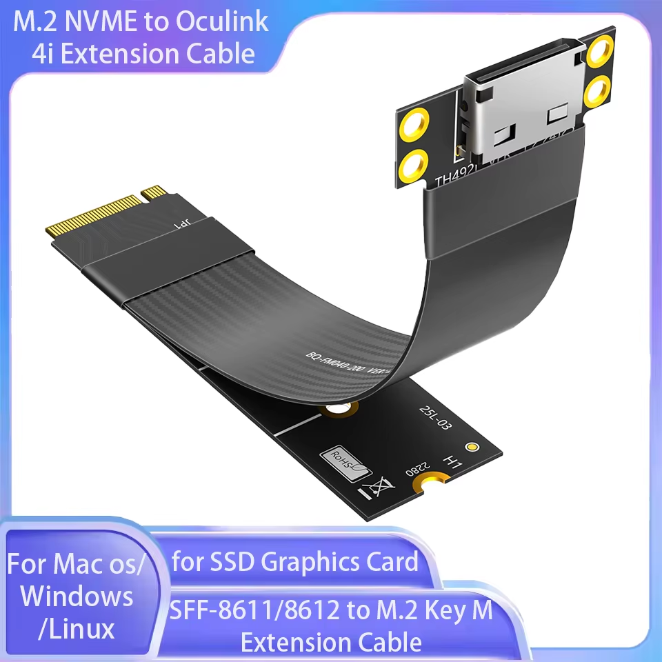M.2 NVME zu Oculink 4i Verläng – Oculink Egpu Mini Pc Bewertung und Preis
