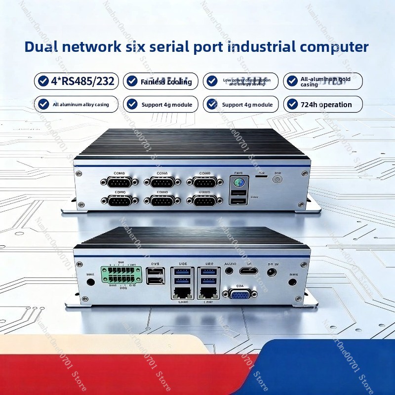 Lüfterloser eingebetteter Indu – Fanless Industrial Pc Rs485 Core I7 Bewertung und Preis